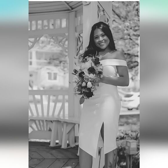 NWT Off The Shoulder Dresses Wedding Guest Cocktail Party Bodycon Split … - Picture 8 of 16